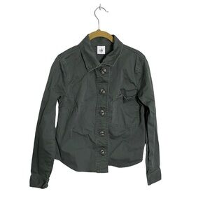 CAbi 5298 Green Utility Jacket XS